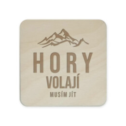 Hory volají - musím jít - podložky pod hrnek