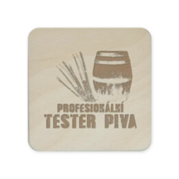 Profesionální tester piva - podložky pod hrnek