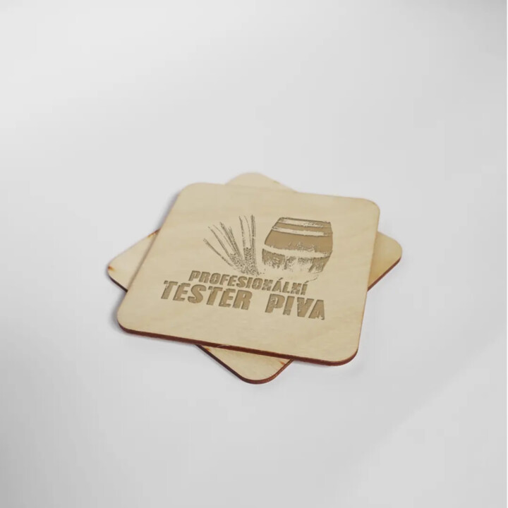 Profesionální tester piva - podložky pod hrnek