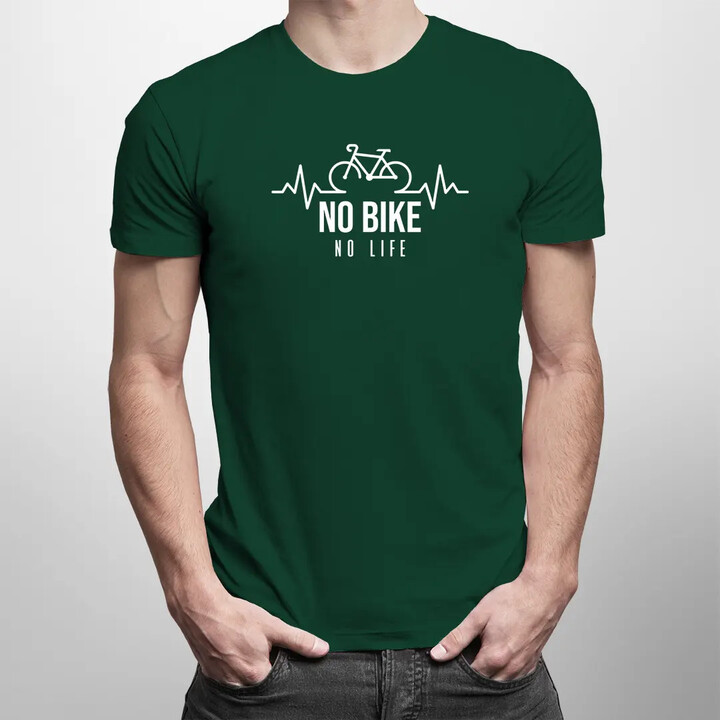 No bike no life - pánské tričko s potiskem