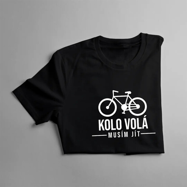 Kolo volá - musím jít (verze 3) - pánské tričko s potiskem