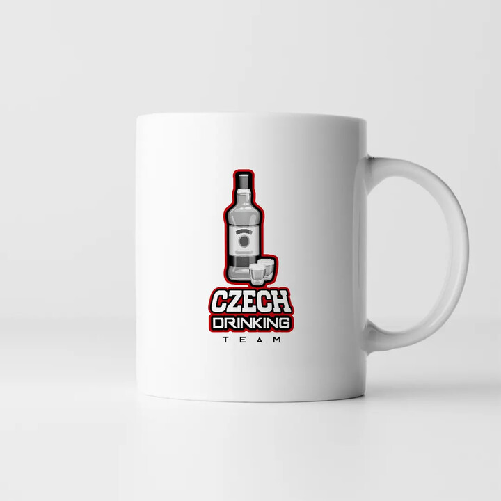 Czech drinking team - hrnek s potiskem