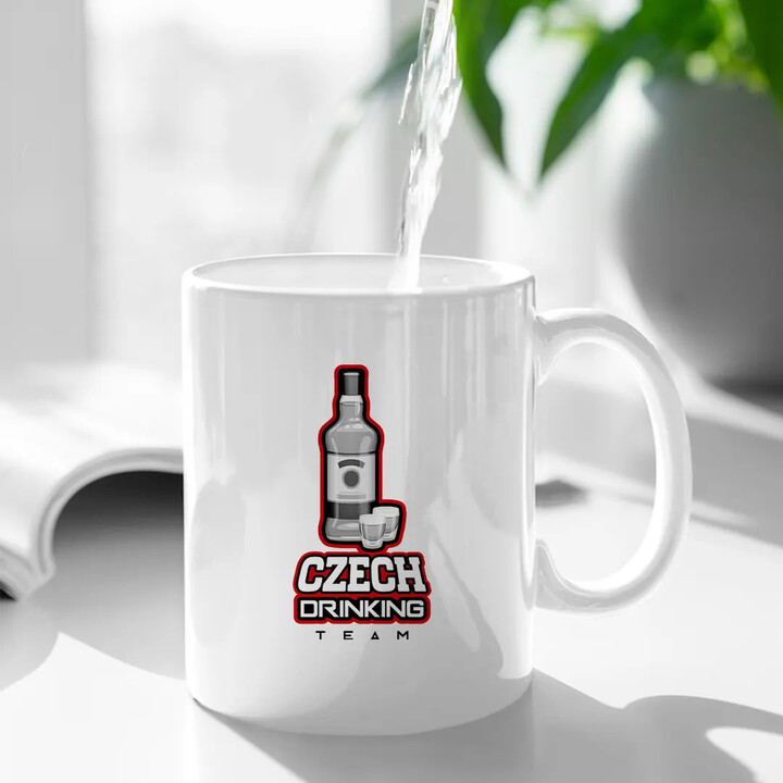 Czech drinking team - hrnek s potiskem