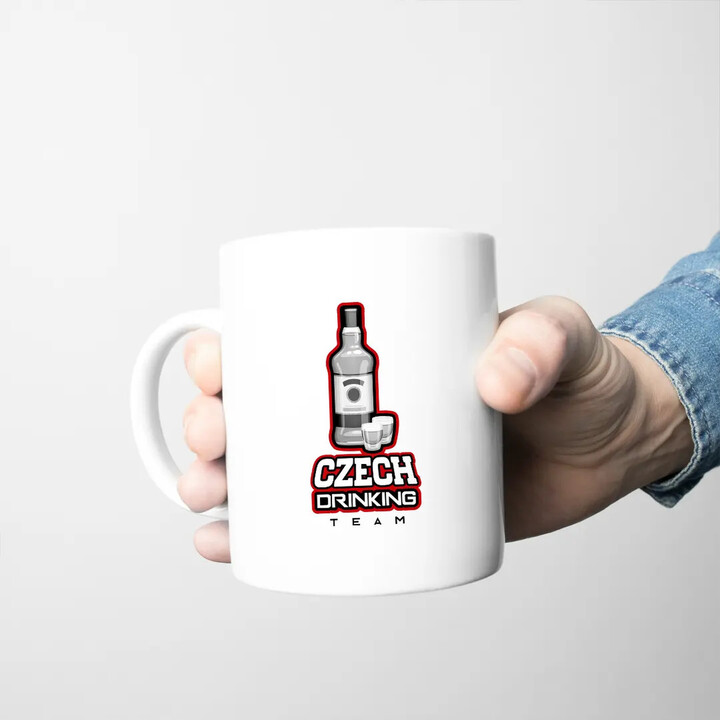 Czech drinking team - hrnek s potiskem