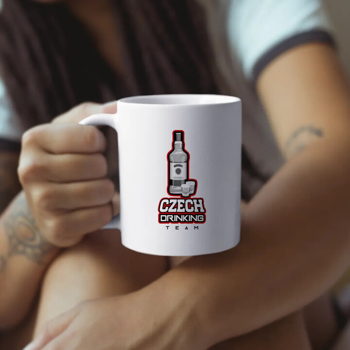 Czech drinking team - hrnek s potiskem
