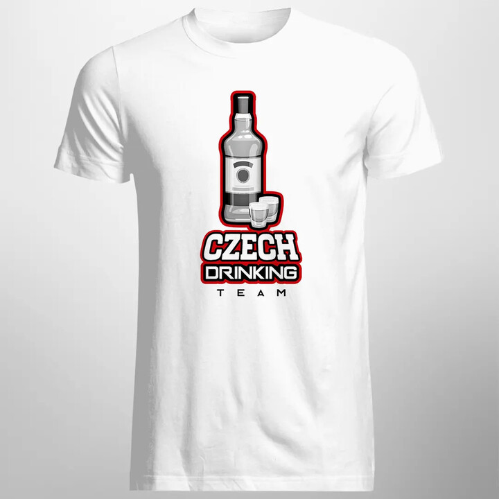Czech Drinking Team - pánské tričko s potiskem