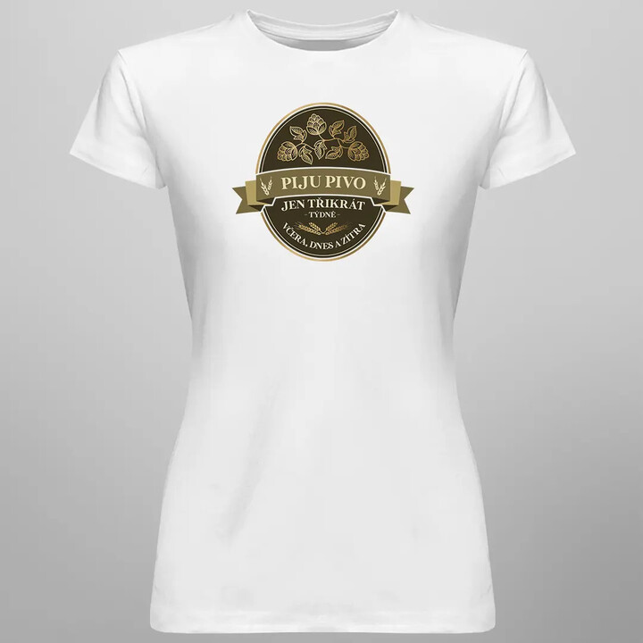 Les mě volá, musím jít - dámské tričko s potiskem