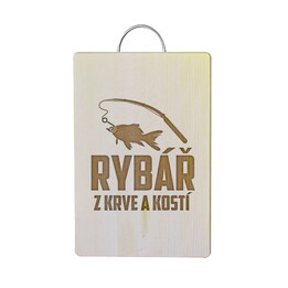 Rybář z krve a kostí - kuchyňská prkénka