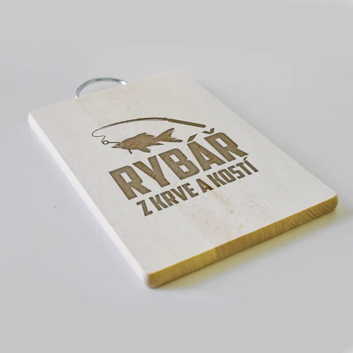 Rybář z krve a kostí - kuchyňská prkénka