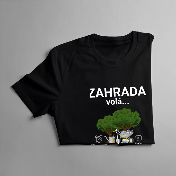 Zahrada volá - musím jít - dámské tričko s potiskem