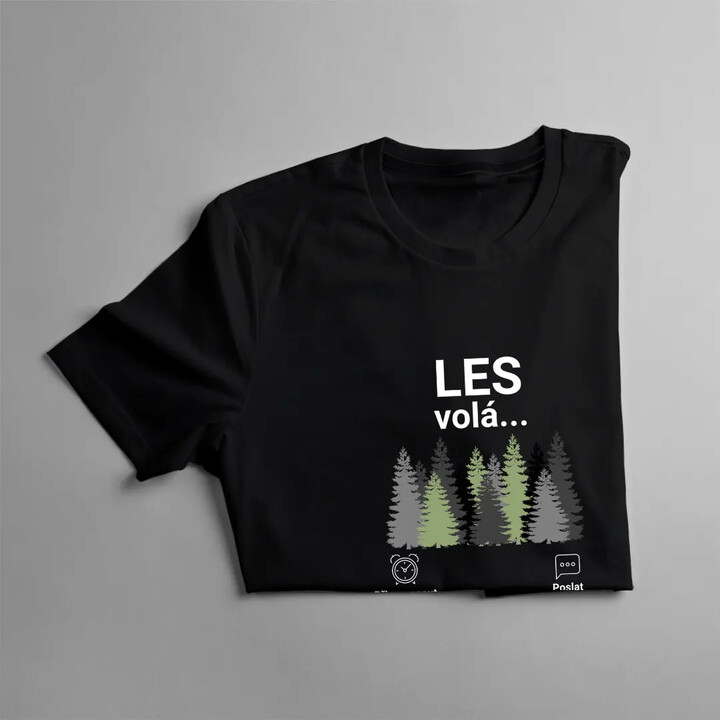 Les volá - musím jít - dámské tričko s potiskem