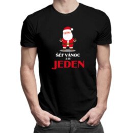 Šéf Vánoc je jen jeden - pánské tričko s potiskem