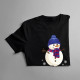 Merry Christmas - sněhulák- dětské tričko s potiskem