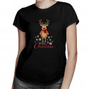 Merry Christmas - sněhulák- dámské tričko s potiskem