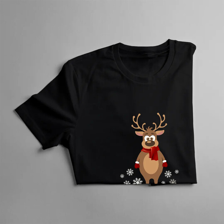 Merry Christmas - sněhulák - pánské tričko s potiskem
