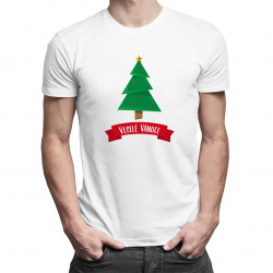 Veselé Vánoce - pánské tričko s potiskem