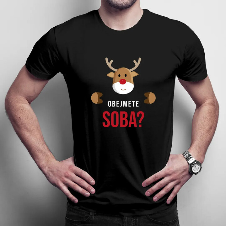 Obejmete soba?- pánské tričko s potiskem