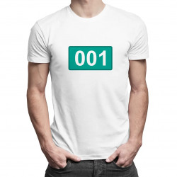 001 - pánské tričko s potiskem