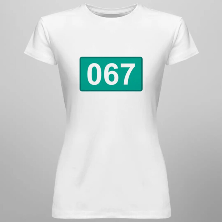 067 - dámské tričko s potiskem