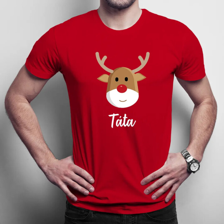 Tričko se sobem - táta - pánské tričko s potiskem