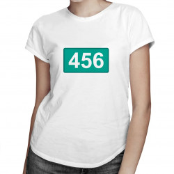 456 - dámské tričko s potiskem