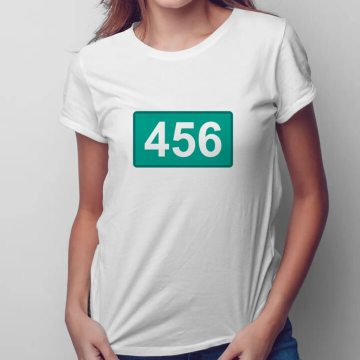 456 - dámské tričko s potiskem