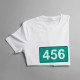 456 - dámské tričko s potiskem
