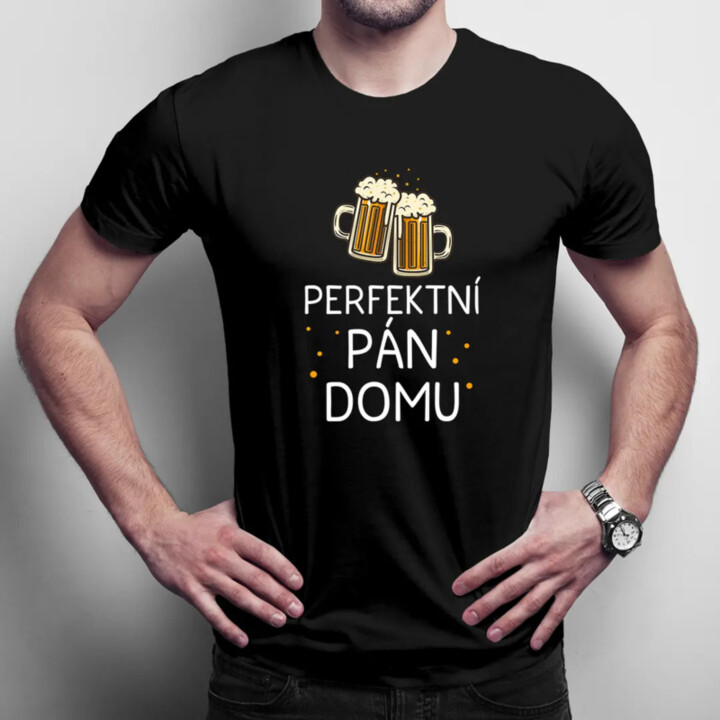 Perfektní pán domu - pánské tričko s potiskem