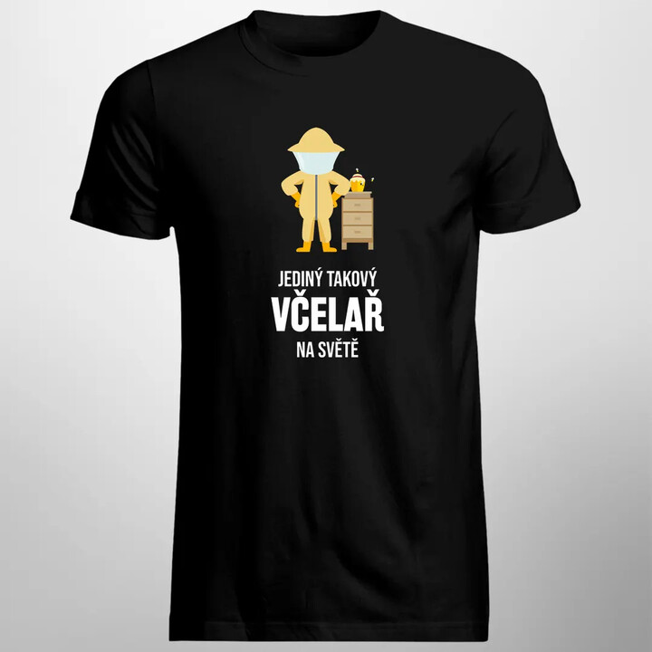 Jediný takový včelař na světě - pánské tričko s potiskem