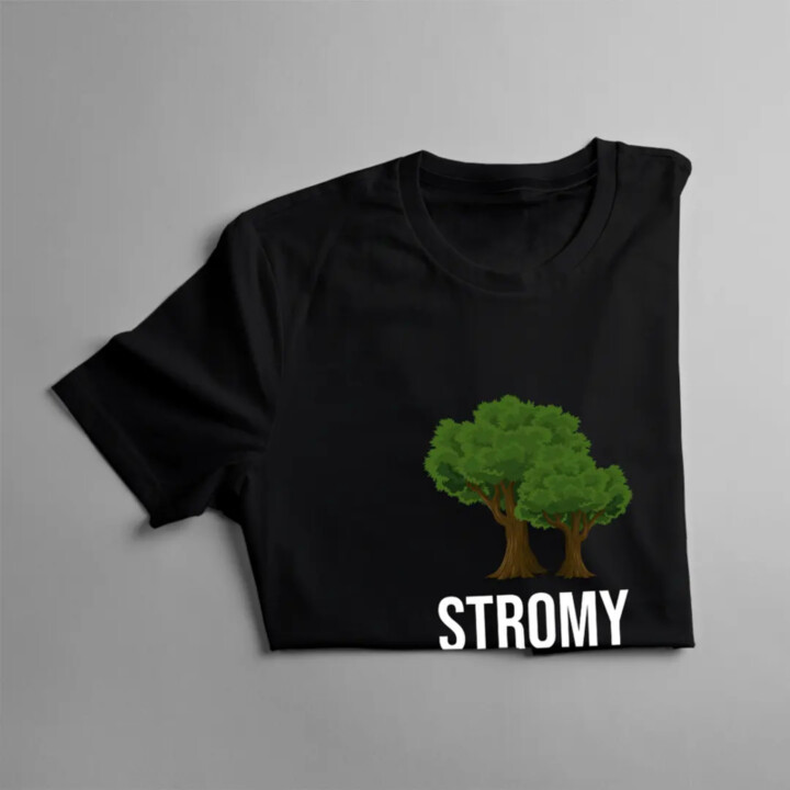 Stromy volají, musím jít - pánské tričko s potiskem