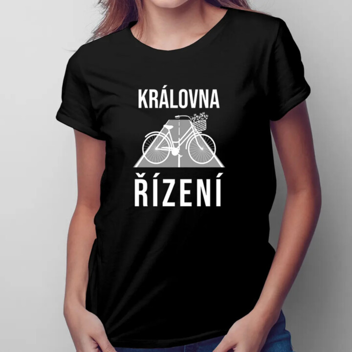 Královna řízení - dámské tričko s potiskem