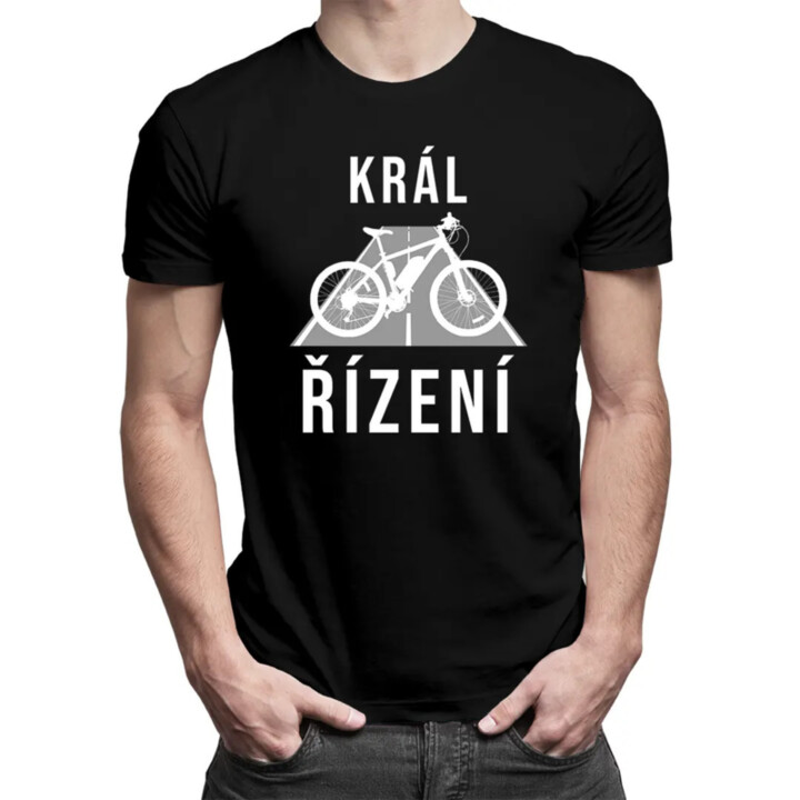 Král řízení - pánské tričko s potiskem
