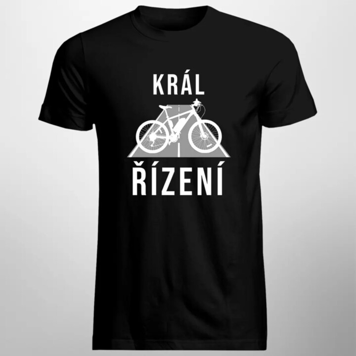 Král řízení - pánské tričko s potiskem