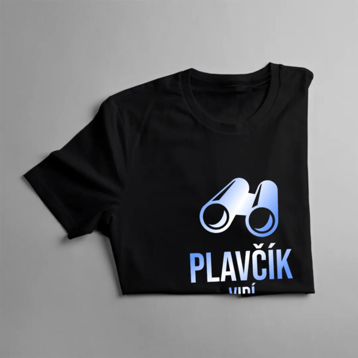 Plavčík vidí všechno - dámské tričko s potiskem