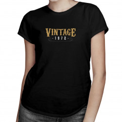 Vintage s vaším ročníkem - dámské tričko s potiskem - personalizovaný produkt