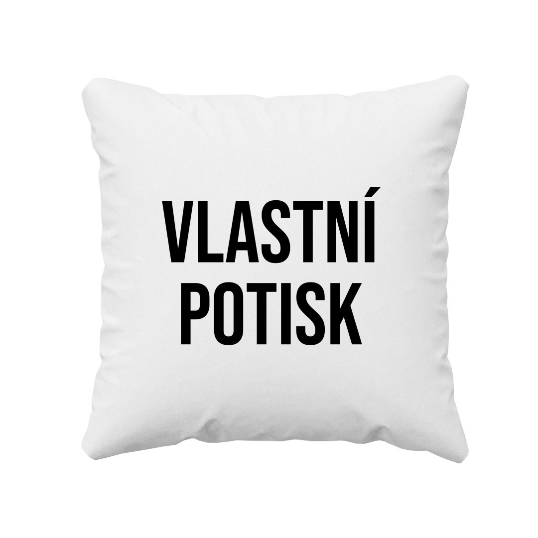 Polštář s vlastním potiskem