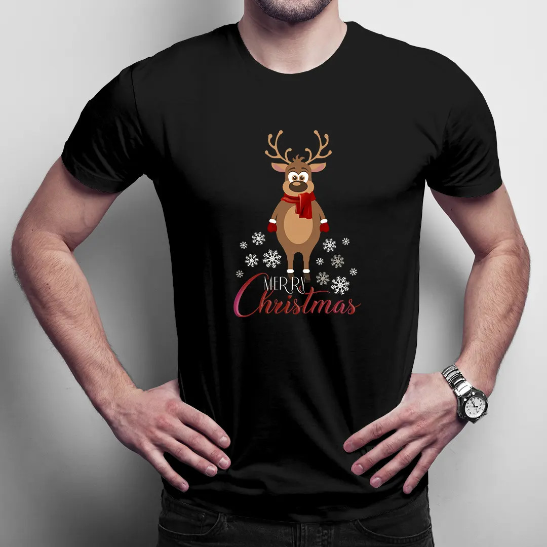 Merry Christmas - sob - pánské tričko s potiskem