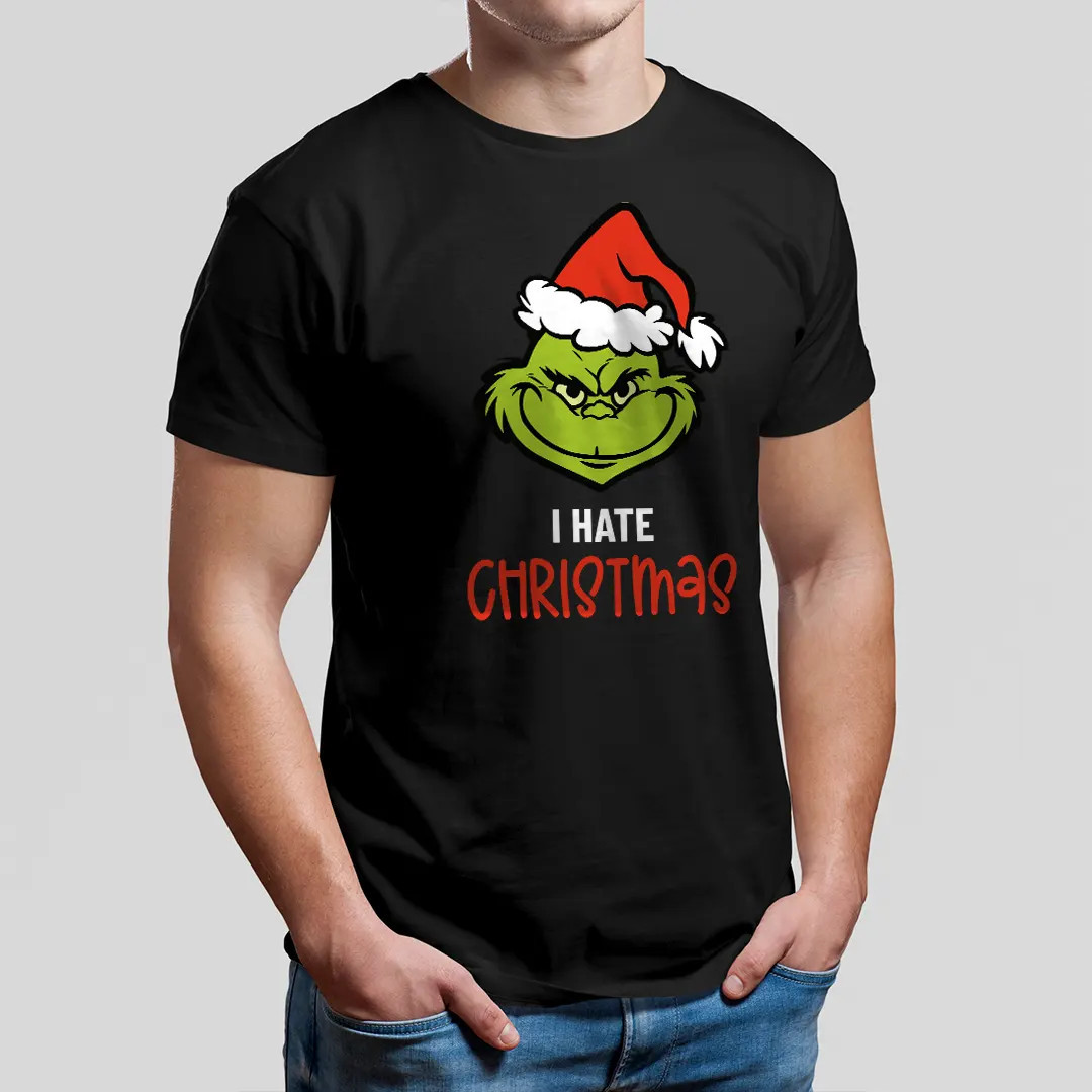 I hate Christmas - pánské tričko s potiskem