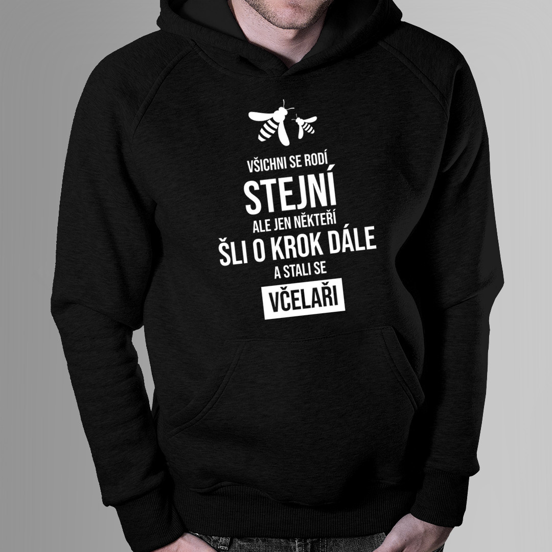 Jen někteří šli o krok dále a stali se včelaři - pánská mikina s potiskem